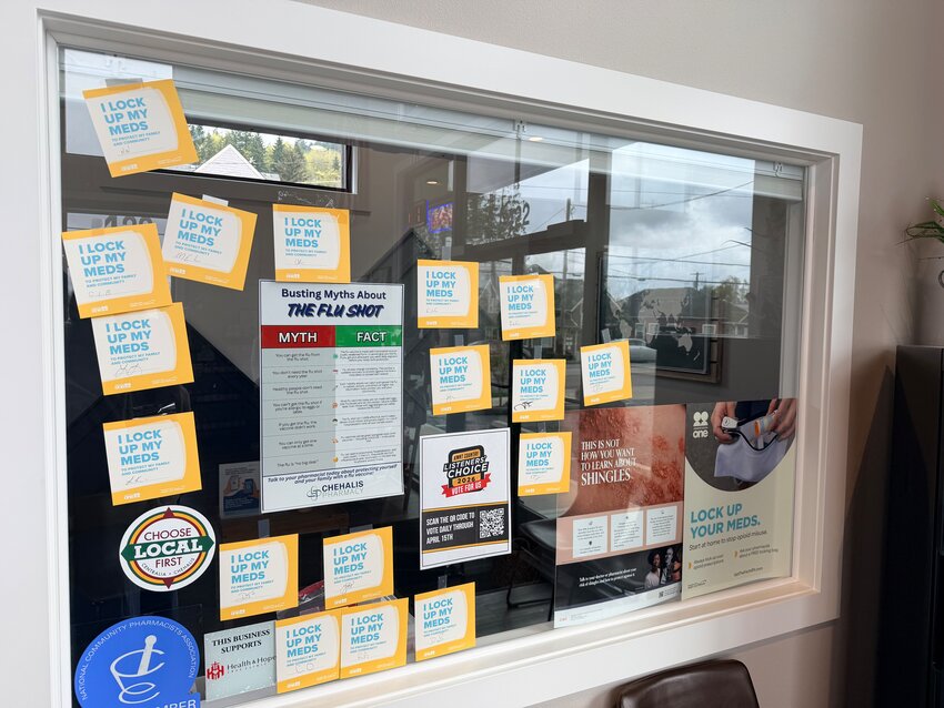 Centralia, Chehalis Pharmacy partners with Washington Health Care Authority to prevent opioid misuse