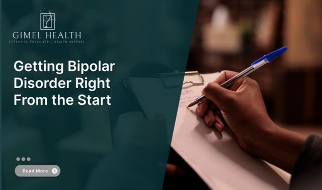 Getting Bipolar Disorder Right From the Start