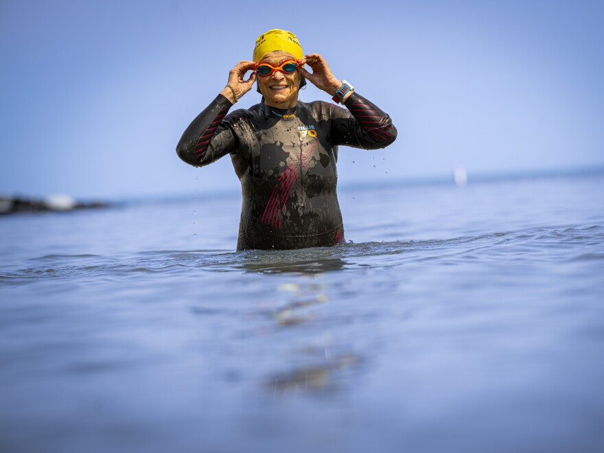 Here's how this 87-year-old triathlete keeps her heart strong