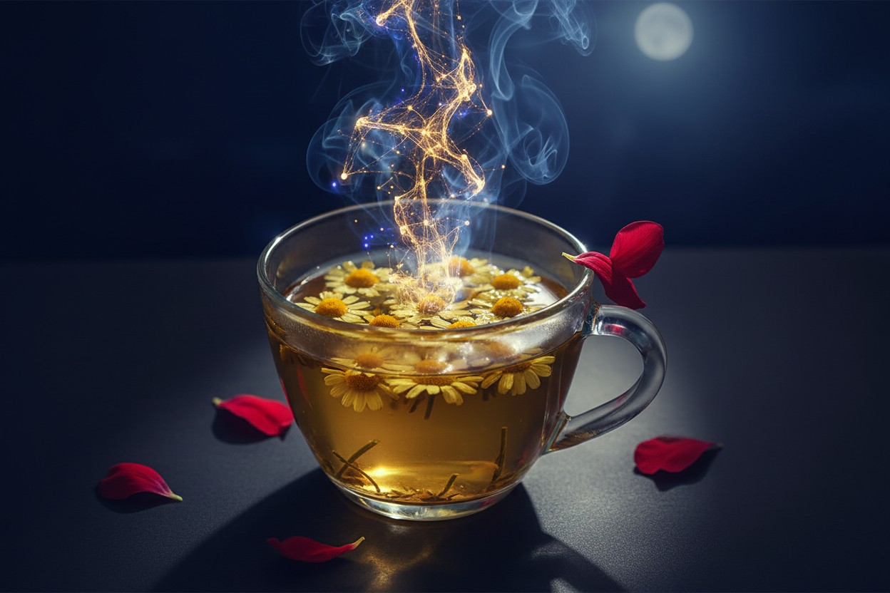How drinking herbal tea before bed impacts blood sugar