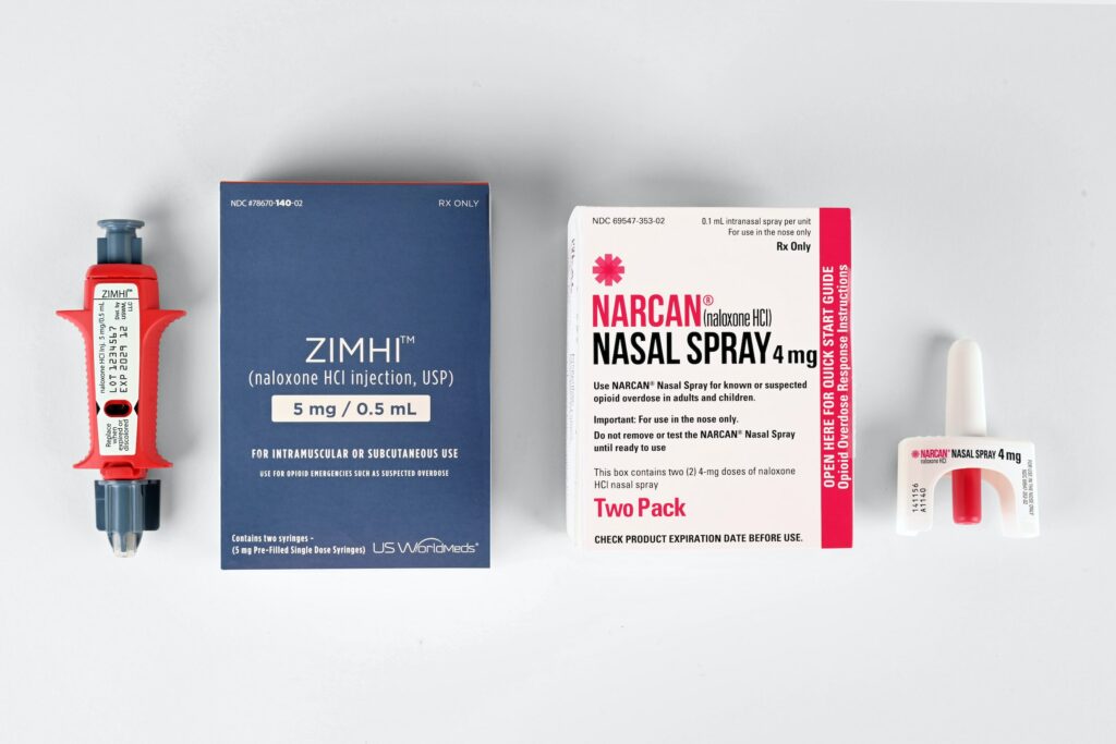 Is naloxone less effective when fentanyl is mixed with non-opioid drugs?
