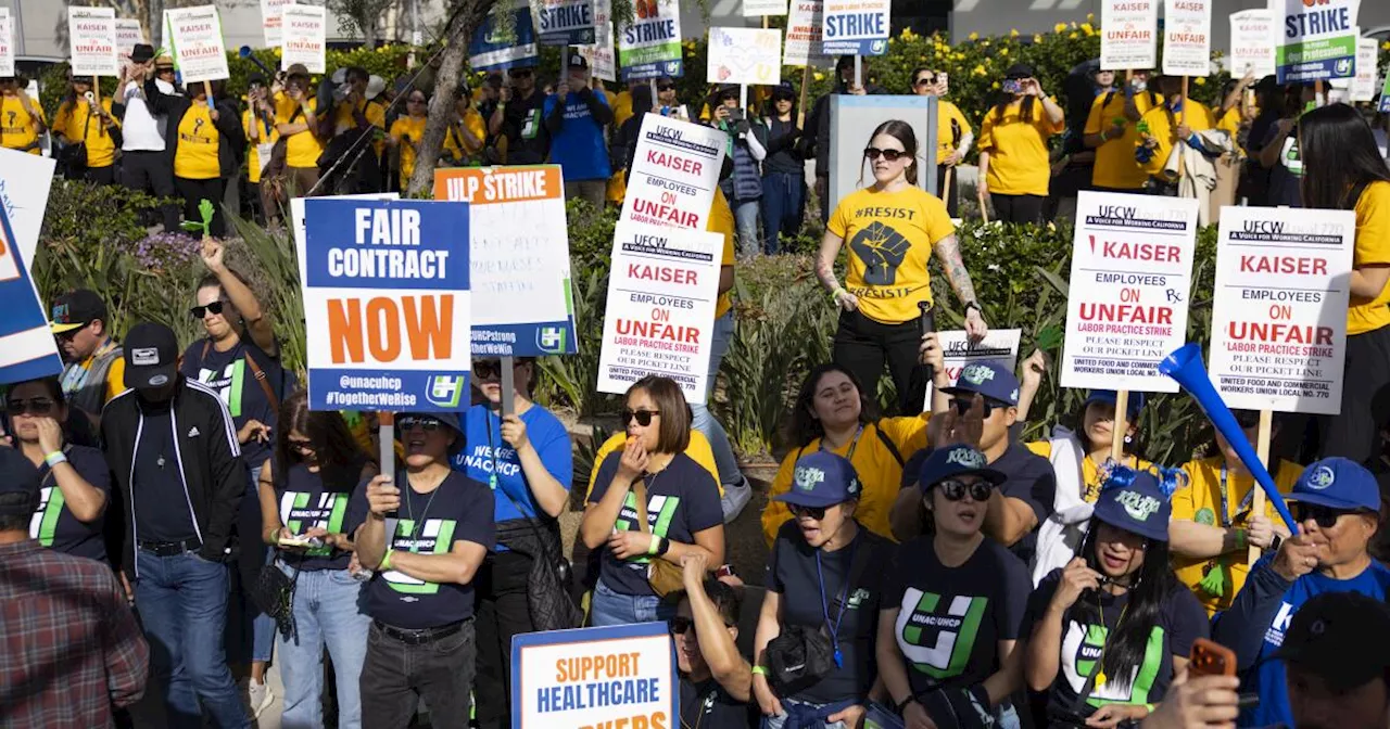 Major Kaiser Permanente strike in California to end after 'significant movement' in talks