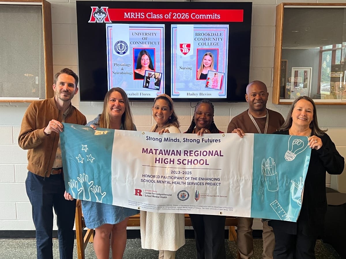 Matawan Regional High School Achieves Gold Standard For Teen Mental Health Support