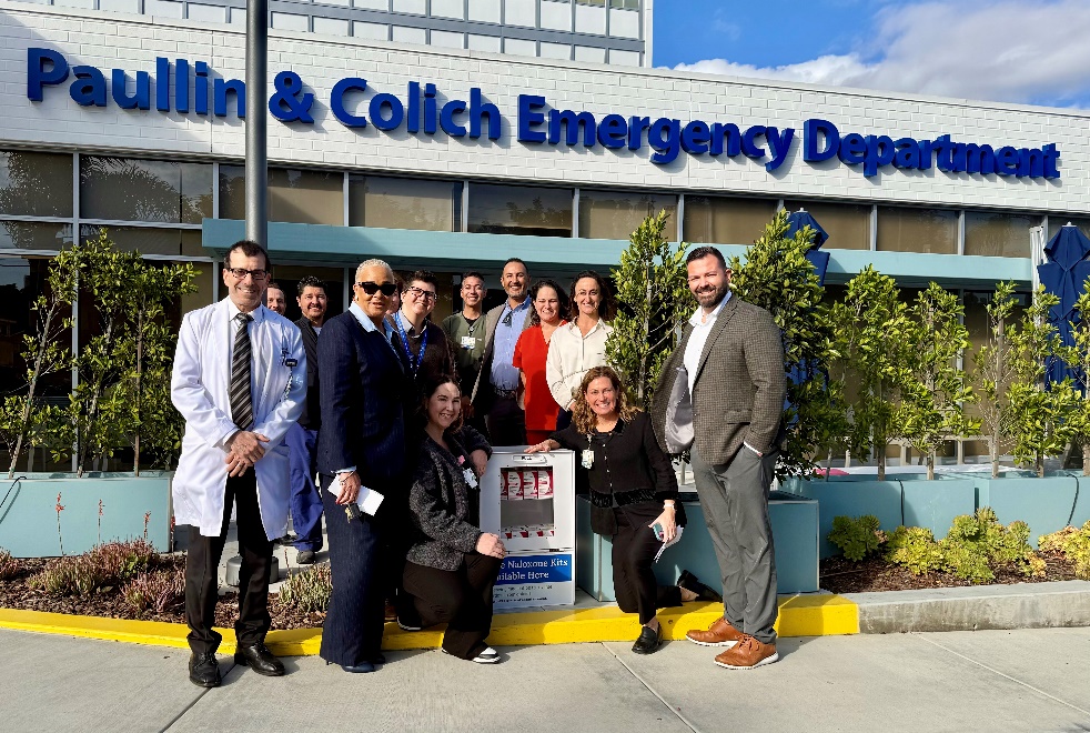 Overdose reversal kits available at Providence hospital kiosk, San Pedro