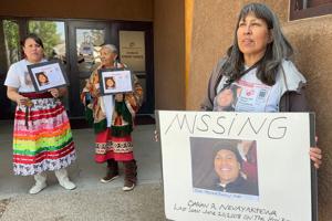 Prayer and community support for families of missing loved ones
