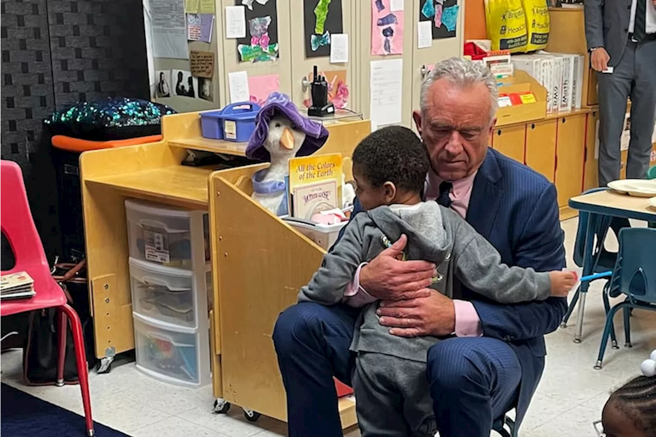 RFK Jr. swaps vaccine talk for toddler visits, healthy foods push