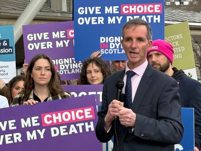 Scottish lawmakers to vote on whether to let terminally ill people end their lives