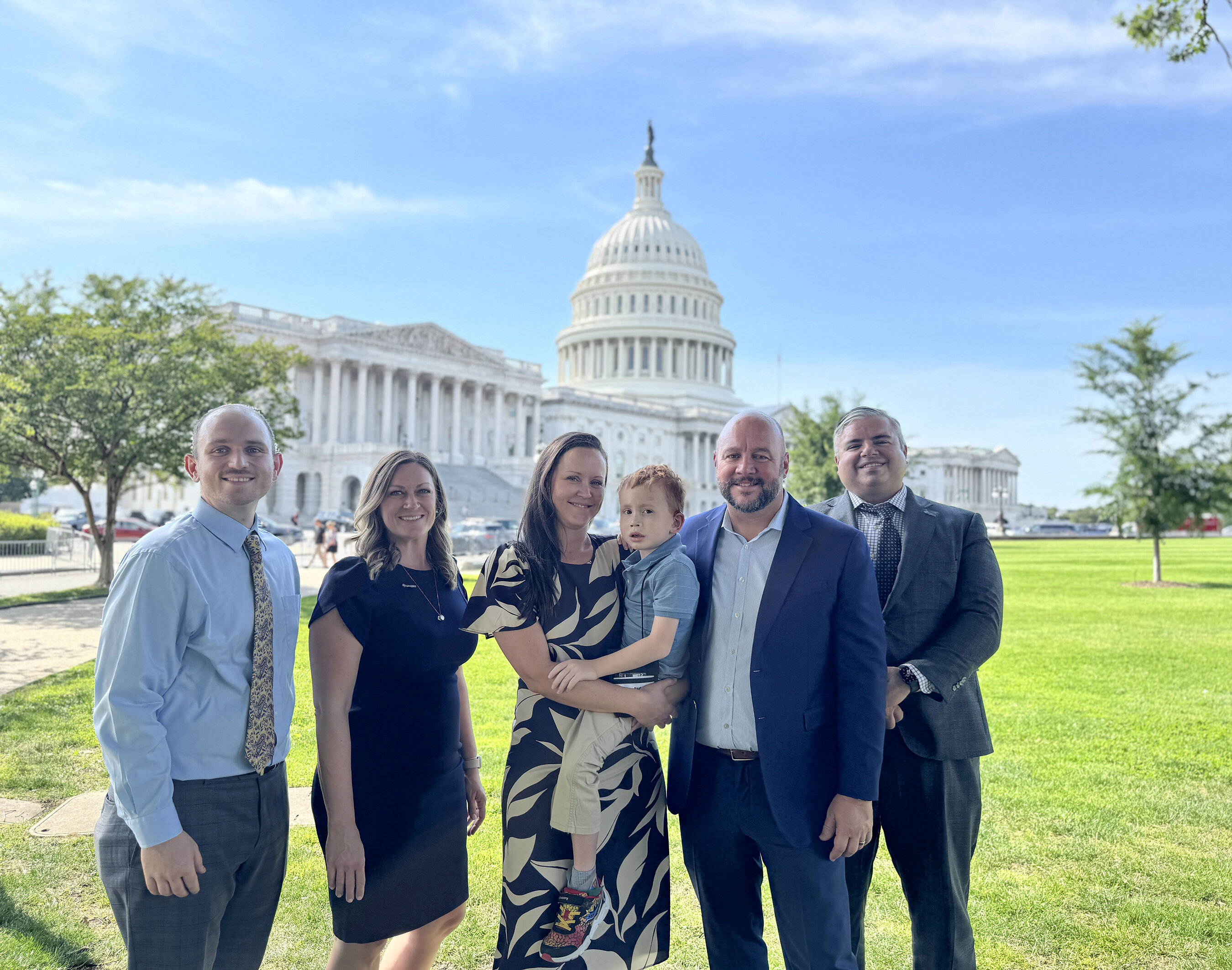 St. Joseph's Children's Hospital Cancer Survivor Advocates for Children's Health Care on Capitol Hill