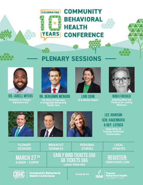 Tenth Annual Community Behavioral Health Conference slated March 27