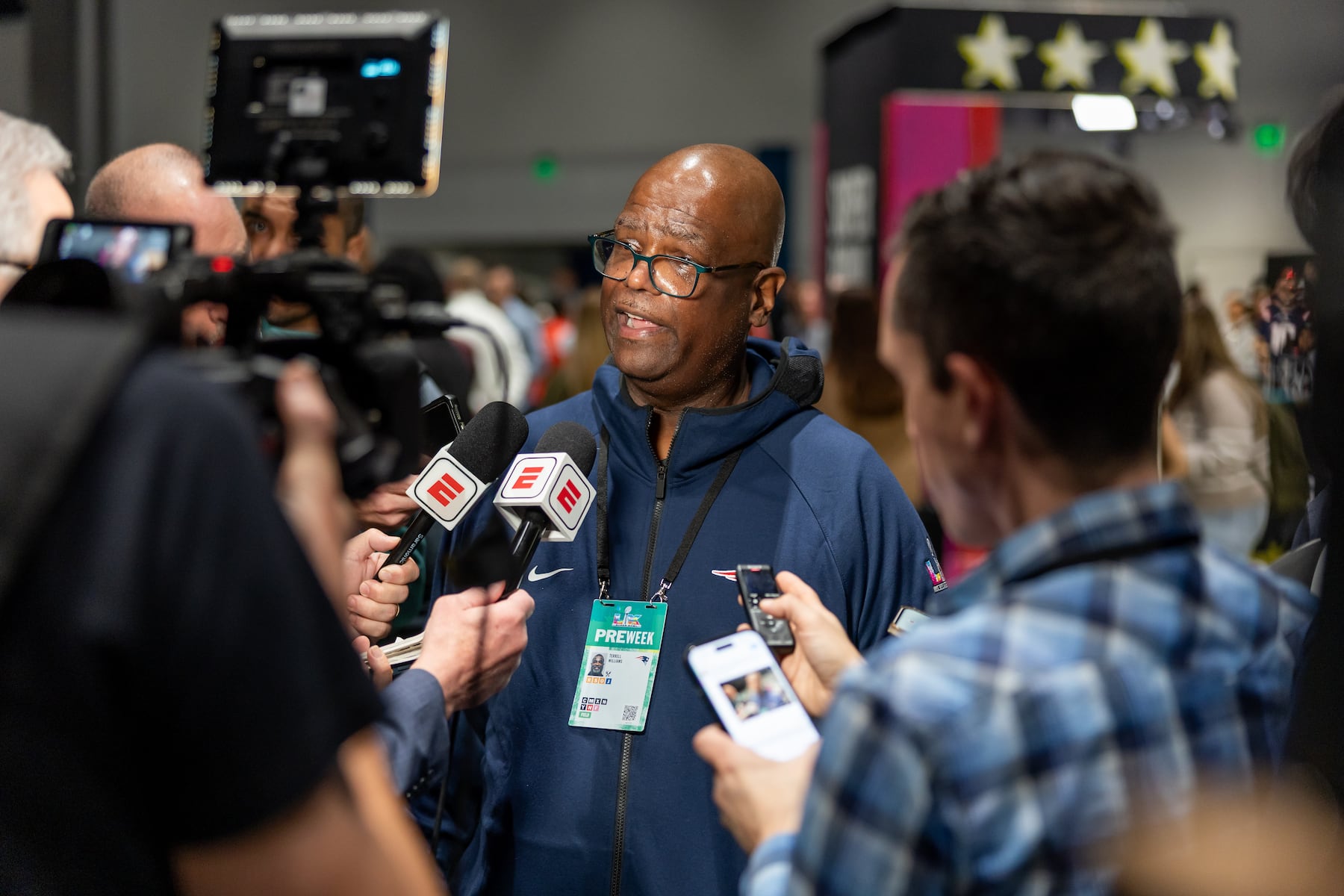 Terrell Williams declared cancer-free in emotional return to Patriots at Super Bowl 60