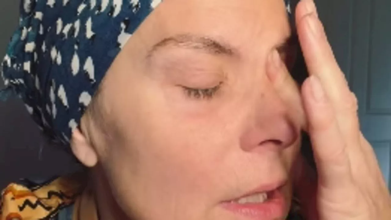 Tracy Shaw shares emotional video on commencing chemotherapy for breast cancer