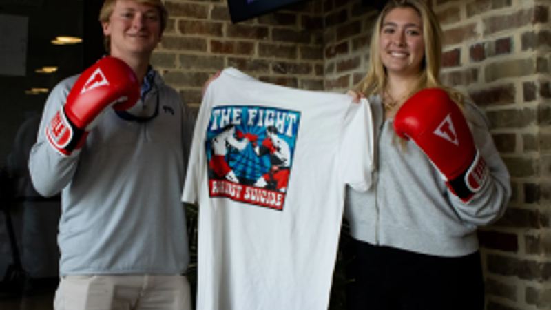A nonprofit looking to knock out college suicides steps into the ring at TCU