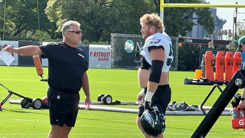 Health of Eagles Cam Jurgens At Center Of Trip To South America