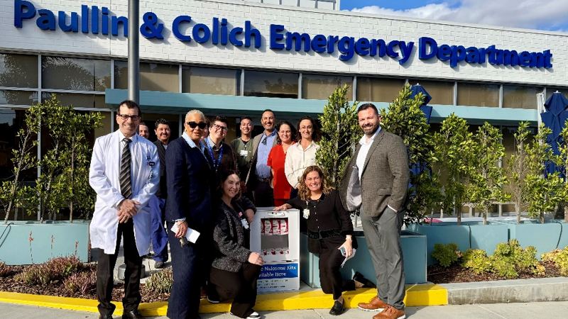 Overdose reversal kits available at Providence hospital kiosk, San Pedro