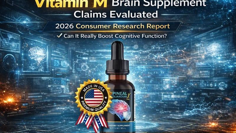 Vitamin M Brain Supplement Claims Evaluated: 2026 Consumer Research Report Examining Pineal Guardian X Ingredients, Melatonin Research Context, and Consumer Interest in Pineal Gland Health