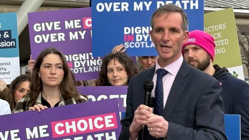 Scottish lawmakers to vote on whether to let terminally ill people end their lives