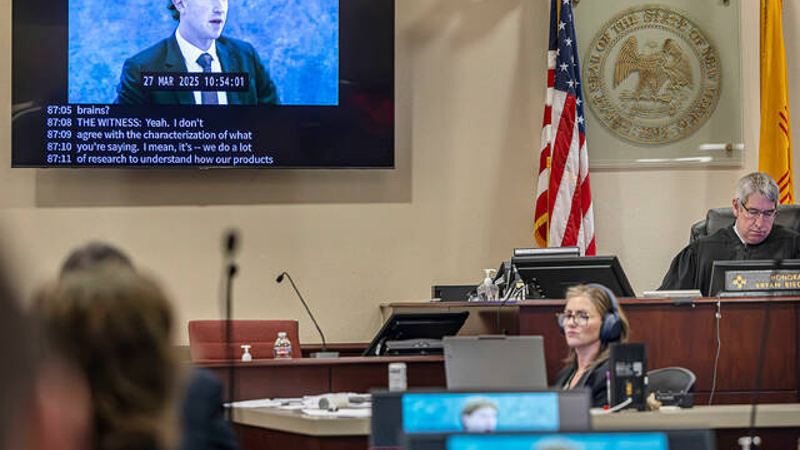 New Mexico jury says Meta harms children’s mental health and safety, violating state law