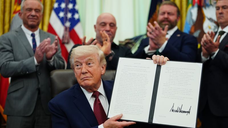 Trump signs order fast tracking review of psychedelics for mental health disorders
