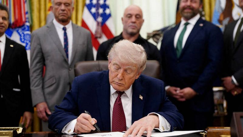 Trump signs order to accelerate access to psychedelic drug treatments