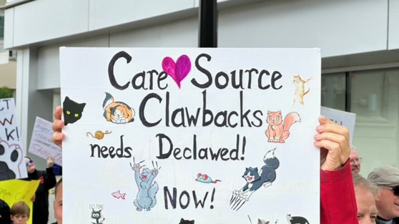 Behavioral health providers protest CareSource's handling of overpayments
