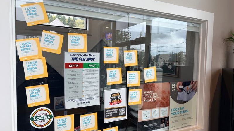 Centralia, Chehalis Pharmacy partners with Washington Health Care Authority to prevent opioid misuse