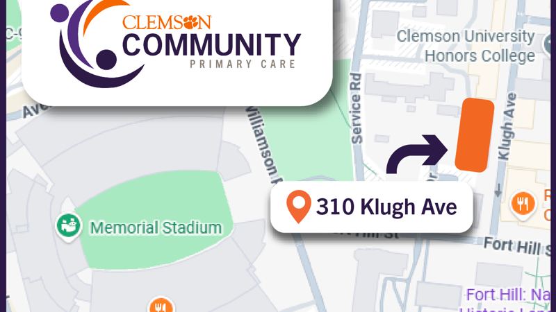 Clemson Rural Health announces temporary relocation of on-campus clinic