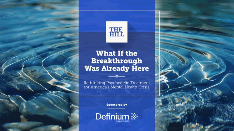 Watch live: Rethinking Psychedelic Treatment for America's Mental Health Crisis