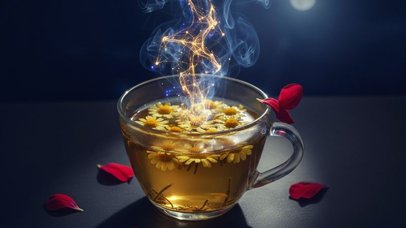 How drinking herbal tea before bed impacts blood sugar