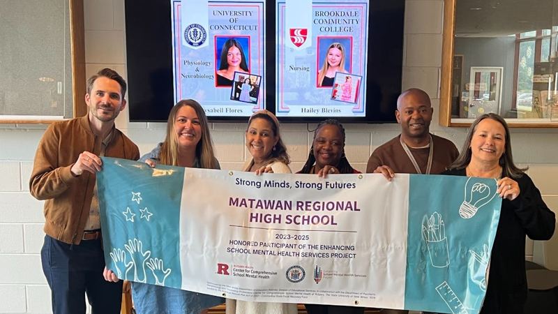 Matawan Regional High School Achieves Gold Standard For Teen Mental Health Support